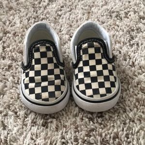 Toddler checkered vans